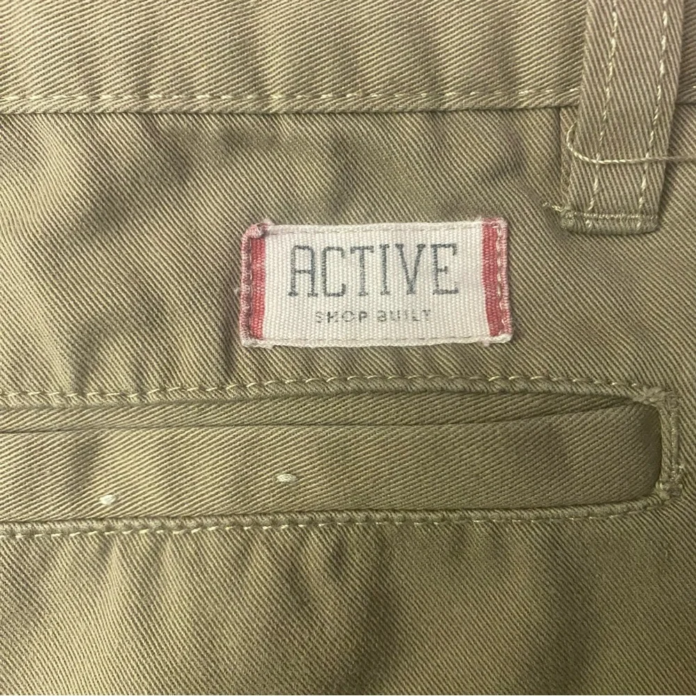 Active USA Men's Khaki Chinos GUC 34 - Picture 4 of 6